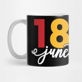 1865 Juneteenth Celebrate African American Freedom Day Women Mug